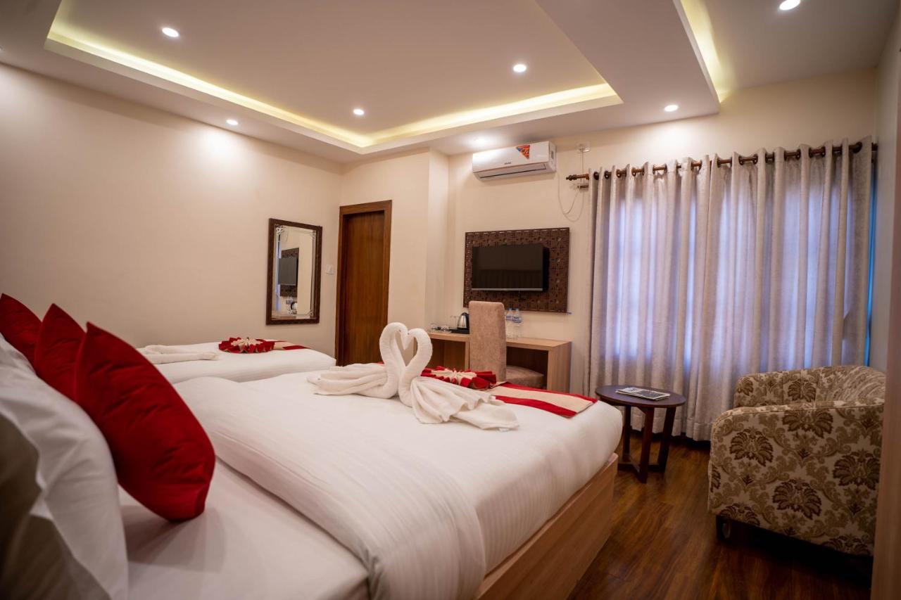 Airport Himalaya Boutique Hotel Kathmandu Exterior foto